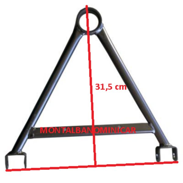 TRIANGOLO SOSPENSIONE (BRACCIO ) LIGIER XTOO 1° SERIE E NOVA 0150076 0150077