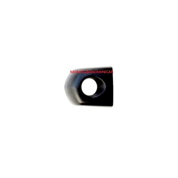 COVER MANIGLIA NERA ESTERNA SPORTELLO AIXAM E MINAUTO FORATA PER CHIAVE