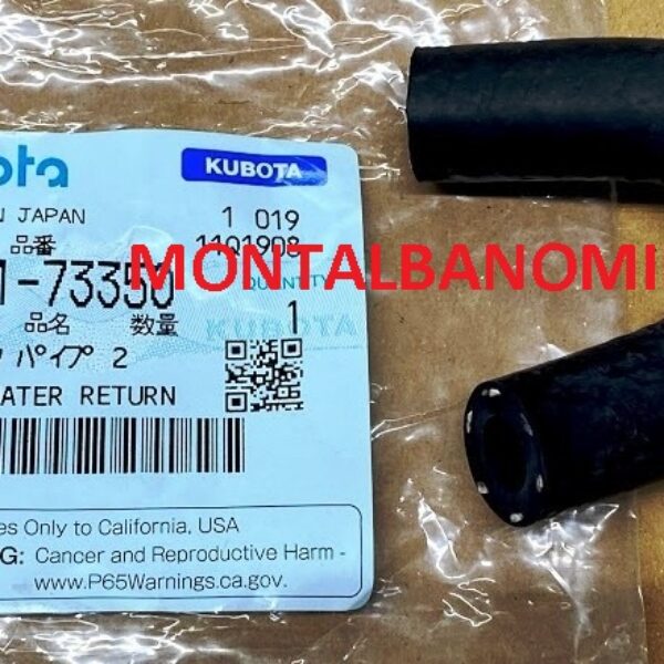 TUBO POMPA ACQUA A SCATOLA TERMOSTATO ORIGINALE KUBOTA Z402 / Z482 AIXAM / MINAUTO