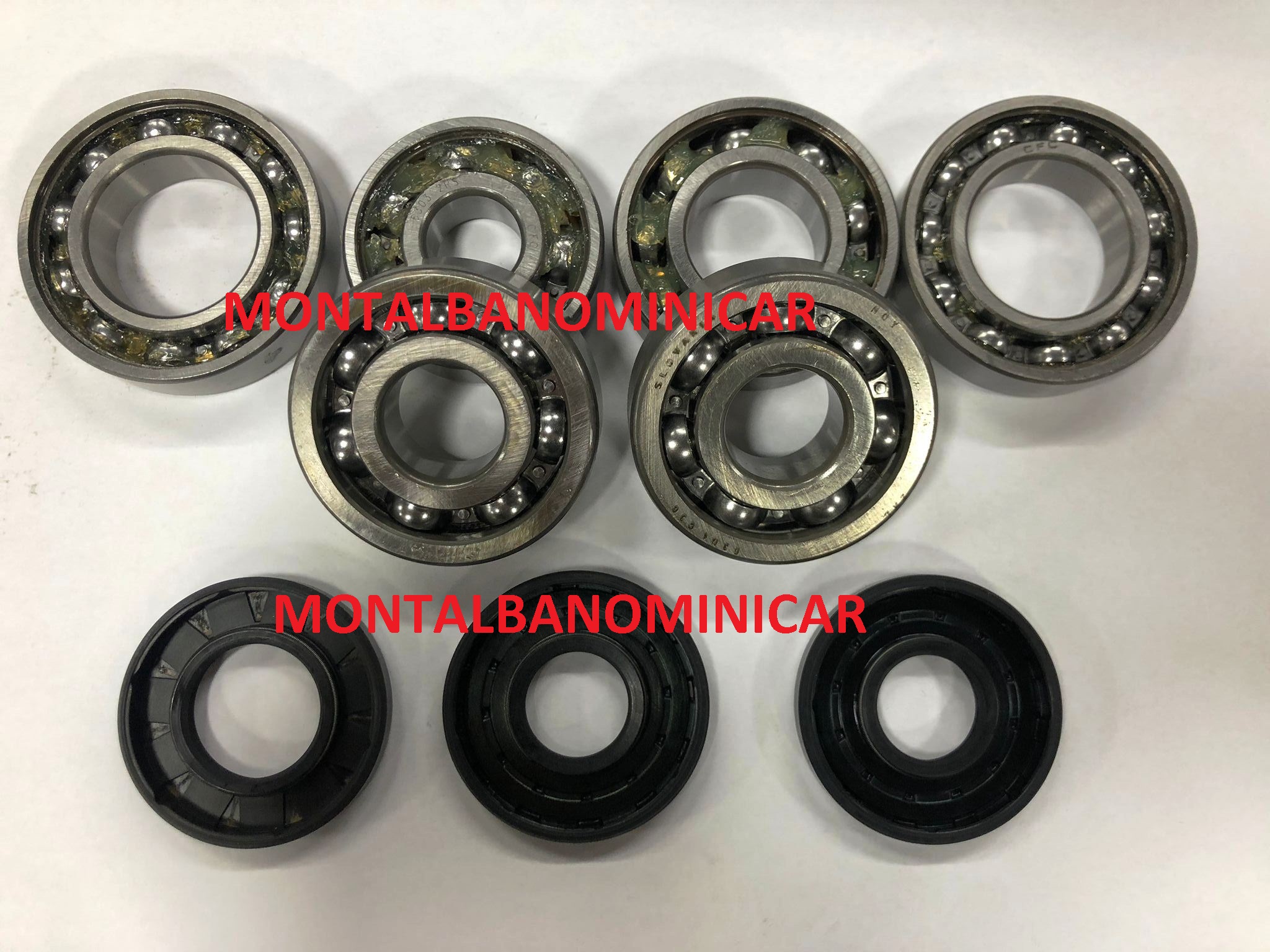 KIT ANELLI TENUTA PARAOLIO E CUSCINETTI REVISIONE CAMBIO STILFRENI LIGIER / MICROCAR