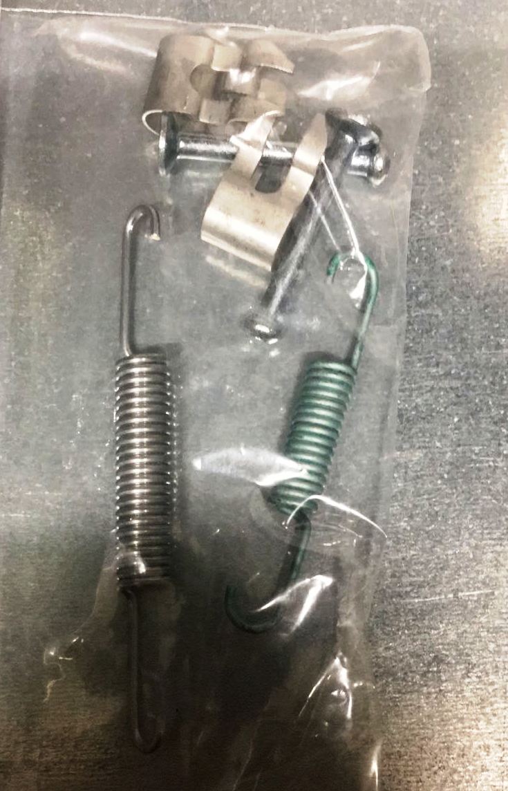 KIT MOLLE PER GANASCE POSTERIORI (1 RUOTA)