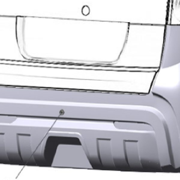 PARAURTI POSTERIORE ORIGINALE CASALINI M14 2.0