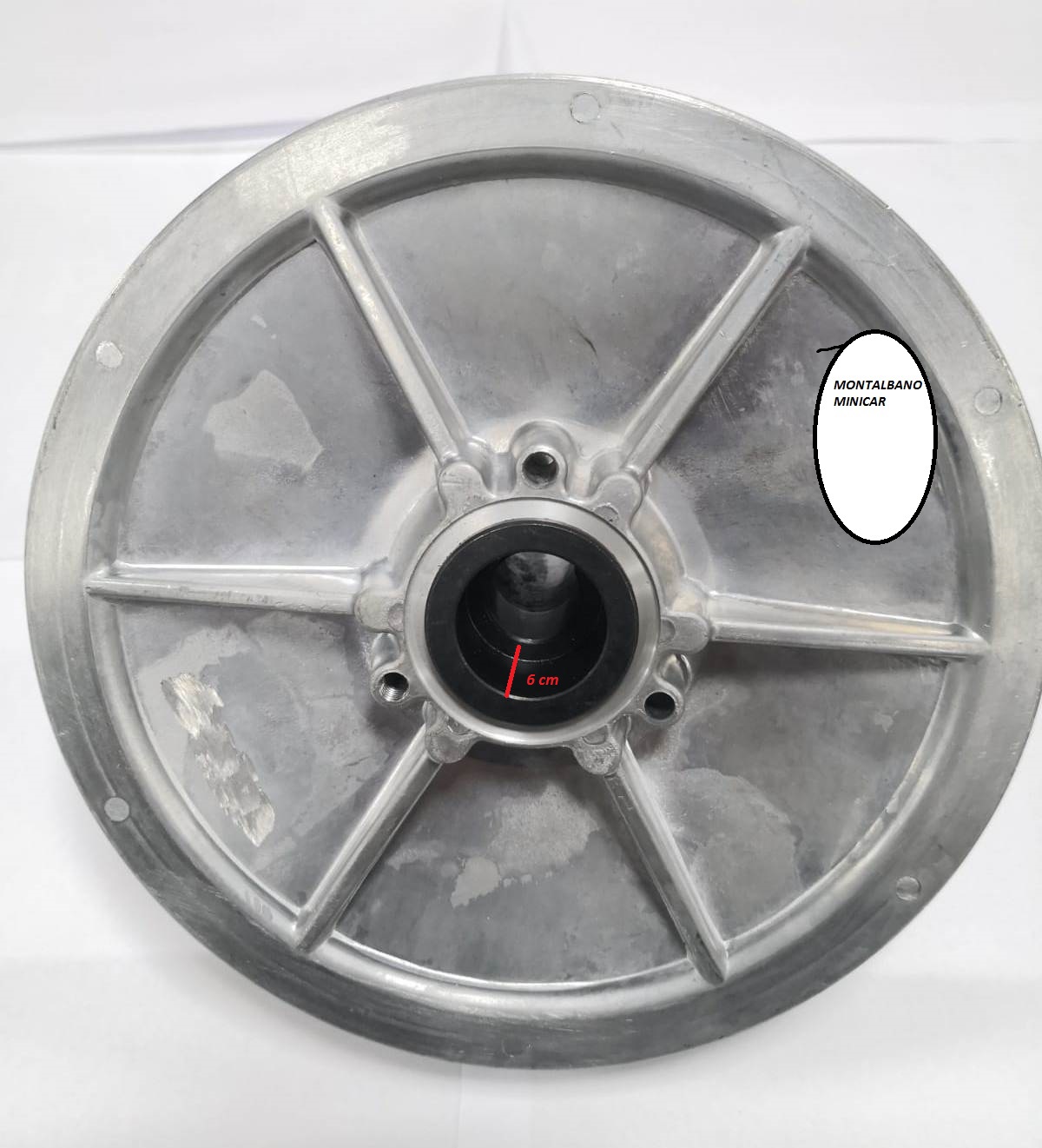 PULEGGIA CONDOTTA (VARIATORE LATO CAMBIO) ORIGINALE IBC AIXAM E GRECAV