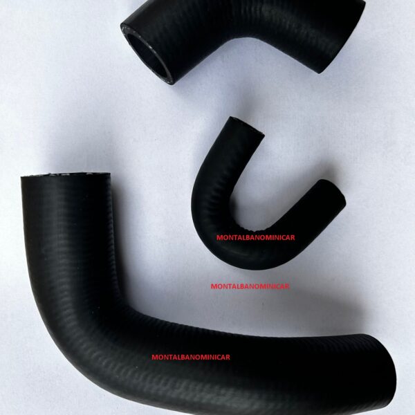 KIT TUBI MANICOTTI RADIATORE ACQUA KUBOTA Z402 AIXAM / MINAUTO ( RADIATORE LATERALE )