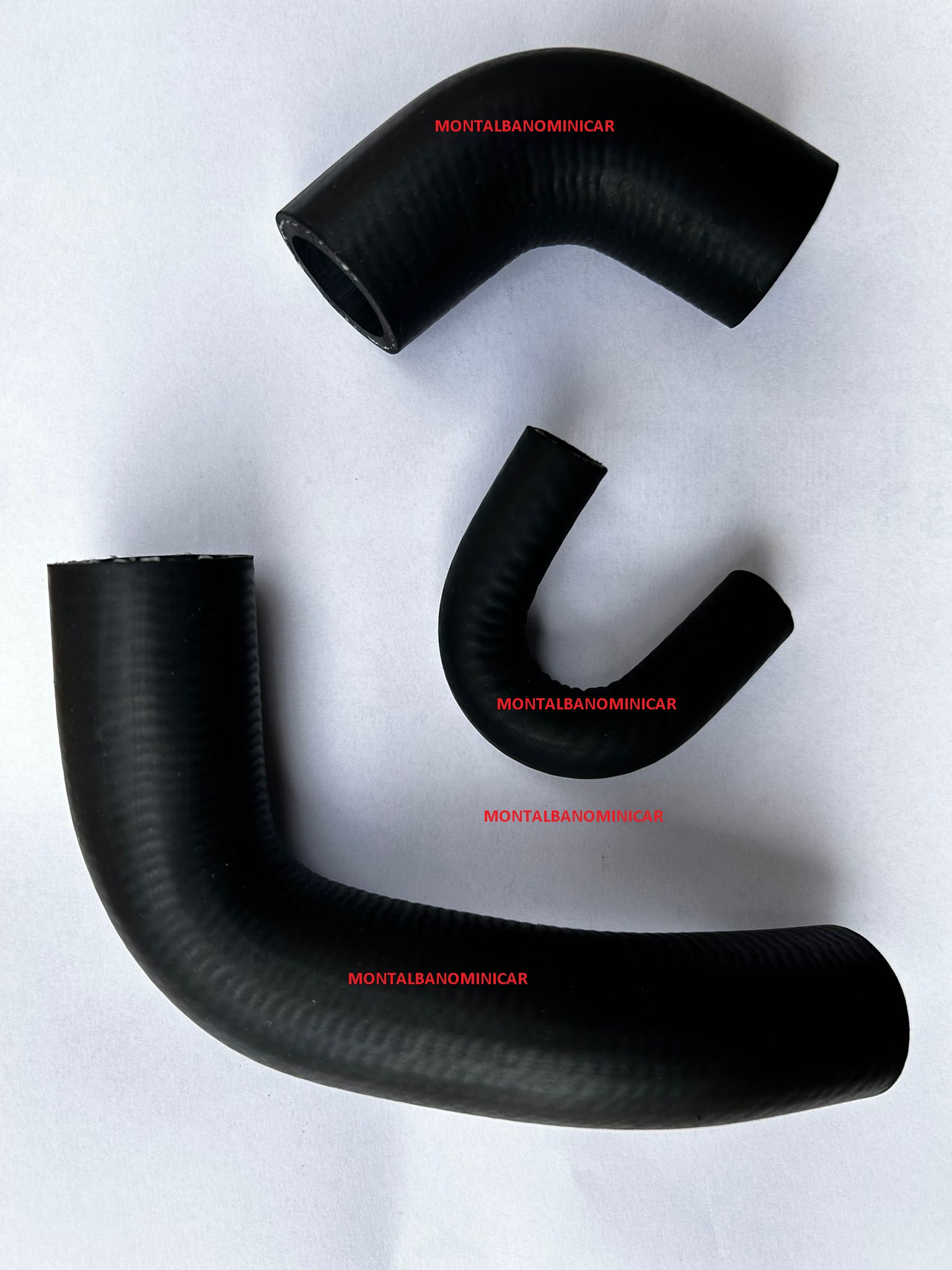 KIT TUBI MANICOTTI RADIATORE ACQUA KUBOTA Z402 AIXAM / MINAUTO ( RADIATORE LATERALE )