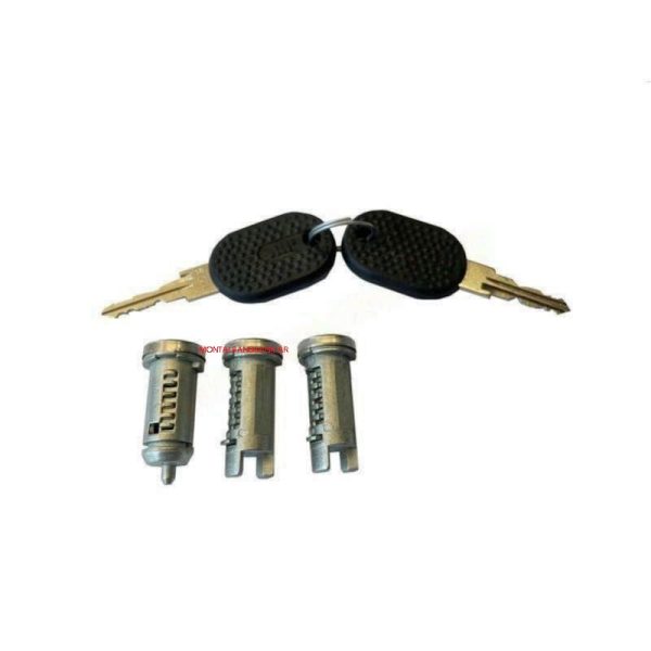 KIT CILINDRETTI SERRATURA SPORTELLI LIGIER AMBRA -162 – NOVA / GRECAV E SONIQUE / ITALCAR 38 MM