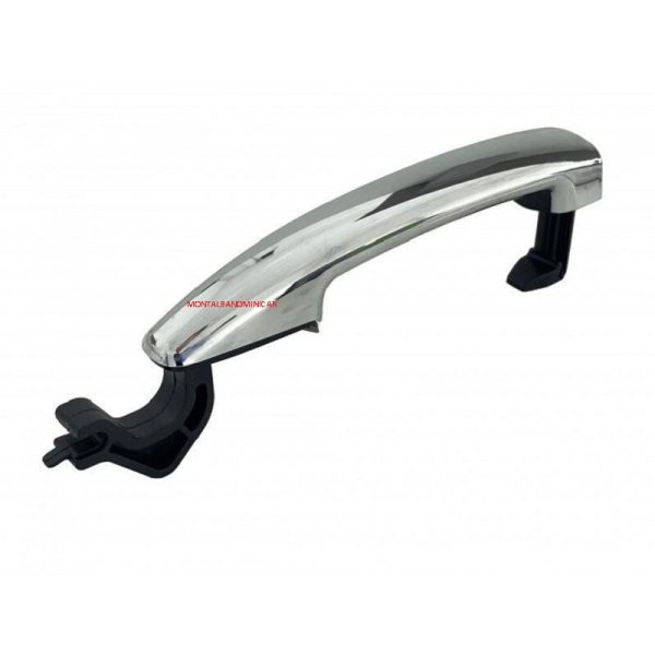 MANIGLIA ESTERNA CROMATA SENZA COVER SPORTELLO LIGIER JS50 E CHATENET CH40 CH46 0240036