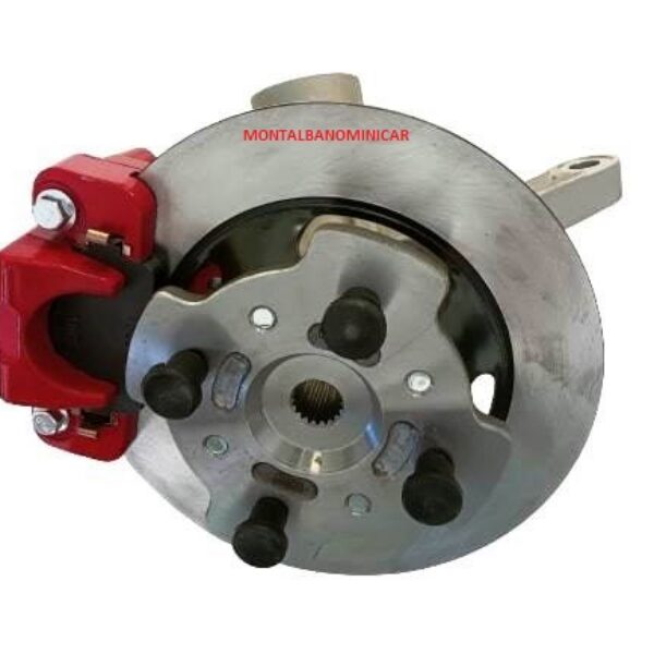 GRUPPO MOZZO E PORTAMOZZO ( FUSELLO O MONTANTE ) SINISTRO MICROCAR – LIGIER