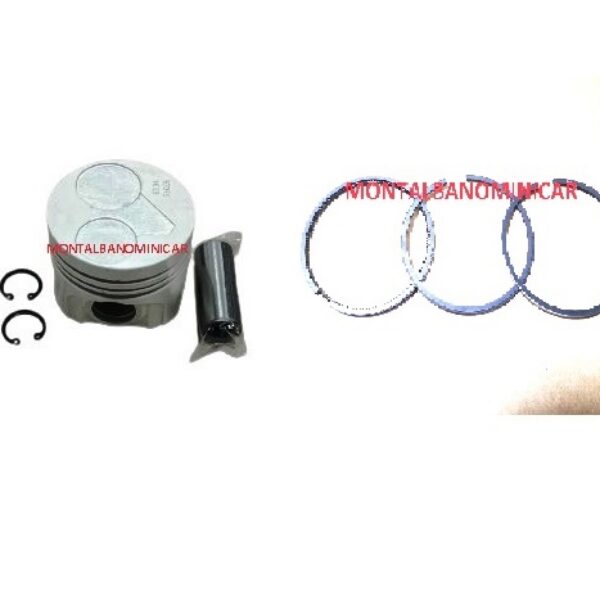 PISTONE COMPLETO DI SEGMENTI MAGGIORATO 64,50 MM MOTORE KUBOTA Z402 1582121910