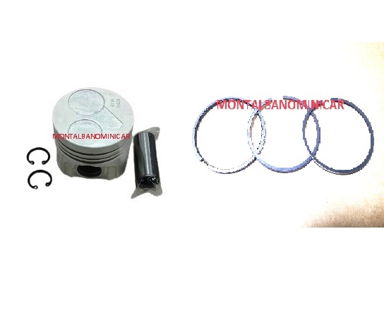 PISTONE COMPLETO DI SEGMENTI MAGGIORATO 64,50 MM MOTORE KUBOTA Z402 1582121910