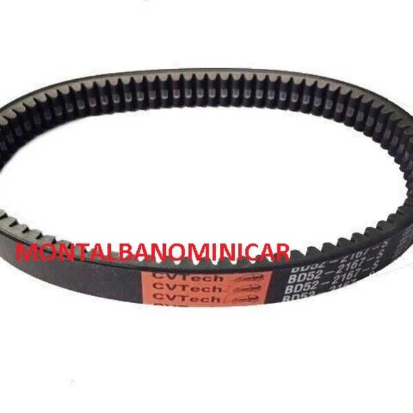 CINGHIA TRASMISSIONE (VARIATORE) ORIGINALE CV-TECH BELLIER / CASALINI / CHATENET / JDM / LIGIER / MICROCAR BD522167