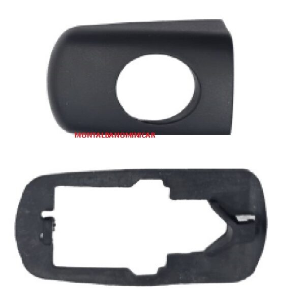 COVER COPERCHIO MANIGLIA NERA ESTERNA SPORTELLO FORATA LIGIER JS50 E CHATENET CH40 CH46