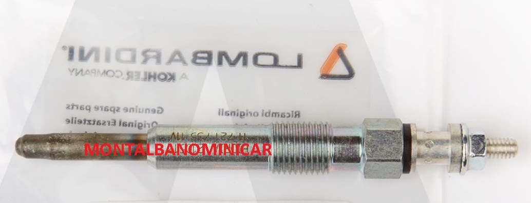 CANDELETTA PRERISCALDO ORIGINALE LOMBARDINI LDW492 DCI COMMON RAIL