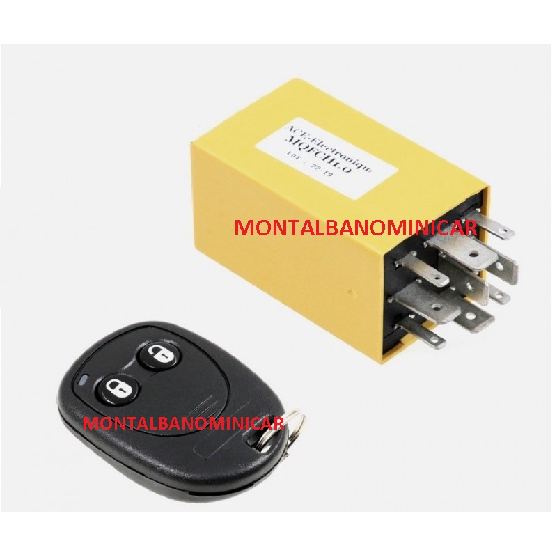 CENTRALINA RELE' CHIUSURA CENTRALIZZATA ORIGINALE CHATENET CH26 CON TELECOMANDO