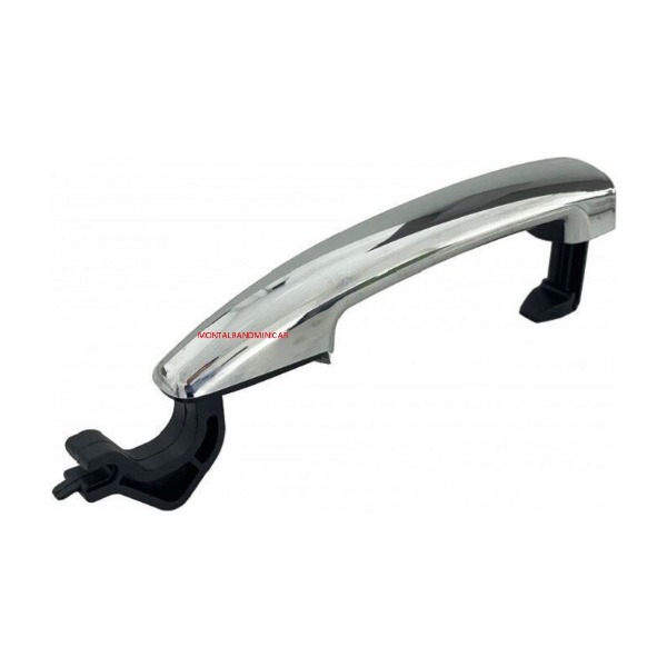 MANIGLIA ESTERNA CROMATA SENZA COVER SPORTELLO LIGIER JS50 E CHATENET CH40 CH46 0240036