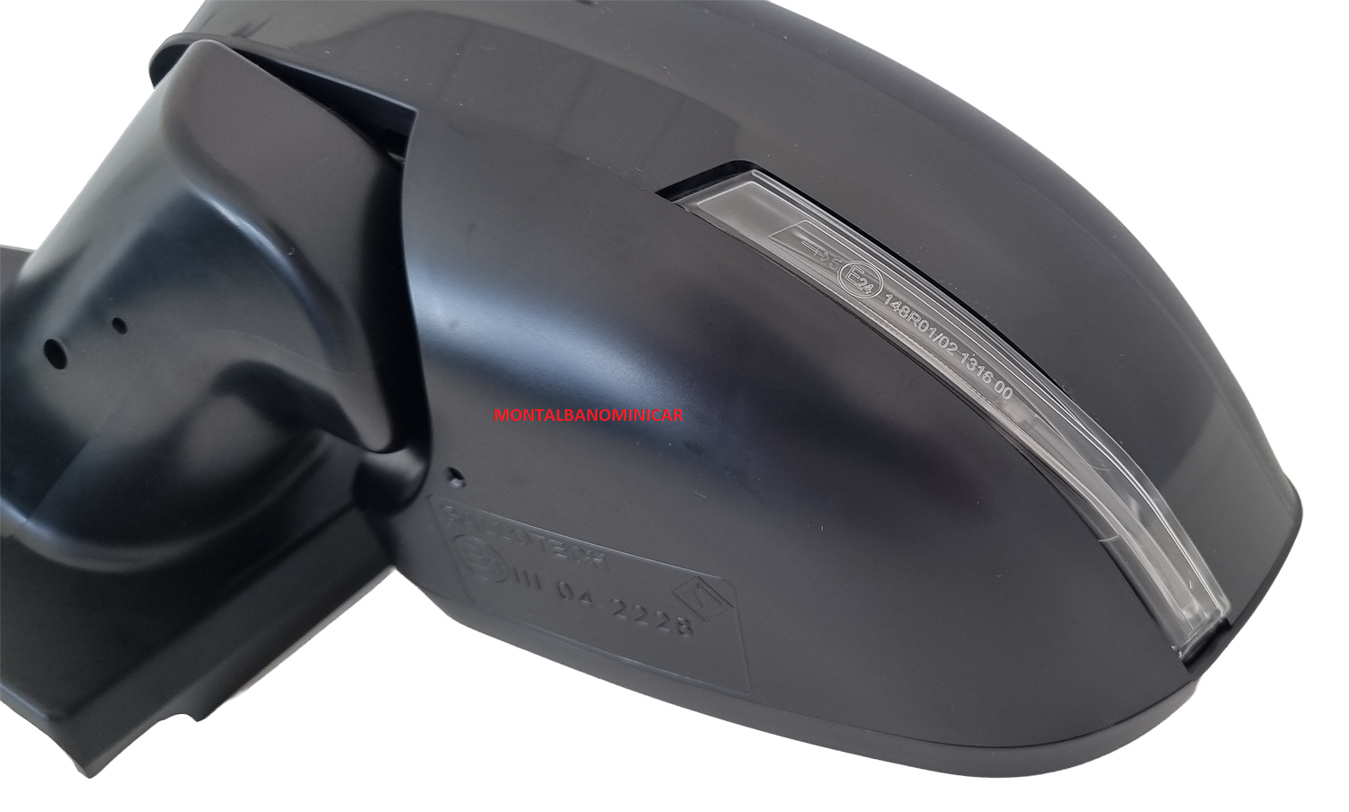 SPECCHIETTO RETROVISORE SINISTRO LIGIER JS50 F5 JS64 ORIGINALE CON LED FRECCIA - immagine 2