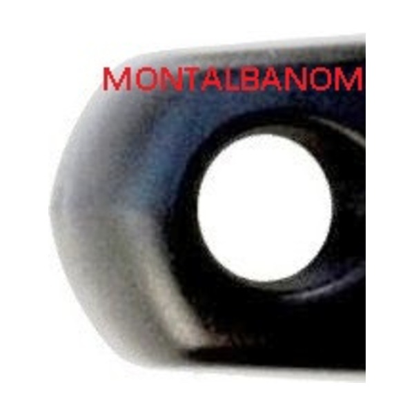COVER MANIGLIA NERA ESTERNA SPORTELLO AIXAM E MINAUTO FORATA PER CHIAVE
