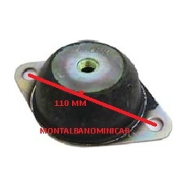 SILENT BLOCK (SUPPORTO ANTIVIBRANTE MOTORE) POSTERIORE ORIGINALE  CASALINI M20