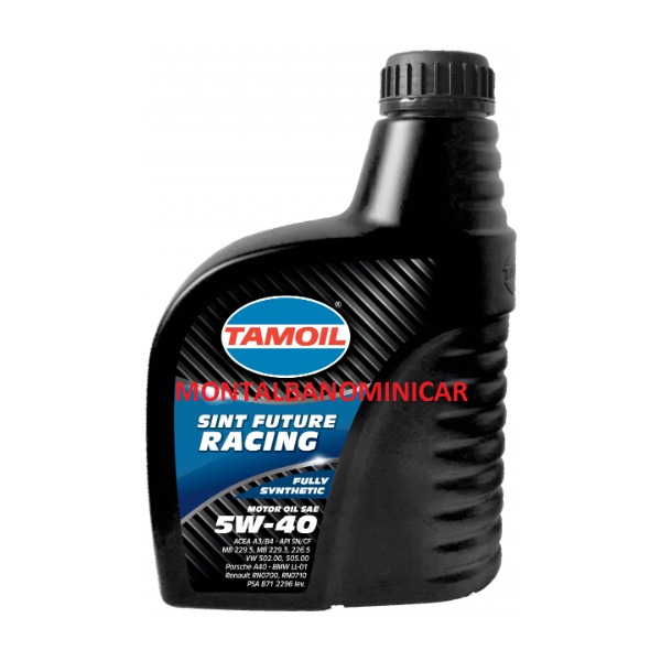 OLIO MOTORE SINTETICO 5W40 RACING LT. 1