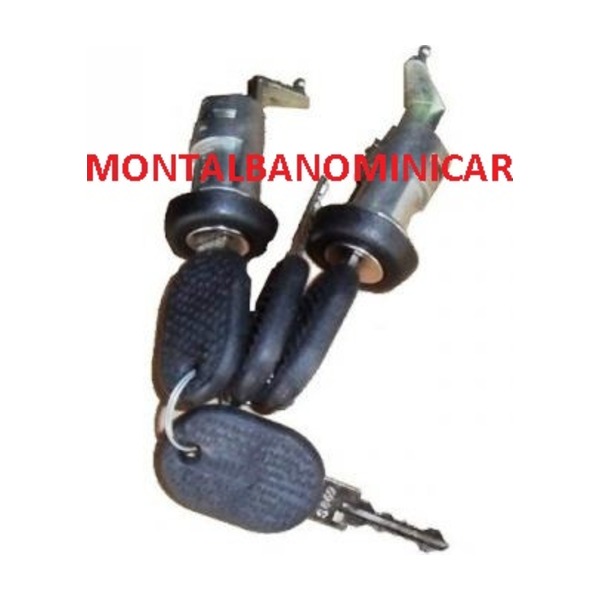 KIT CILINDRETTI SERRATURA SPORTELLI LIGIER AMBRA -162 – NOVA / GRECAV E SONIQUE / ITALCAR COMPLETI