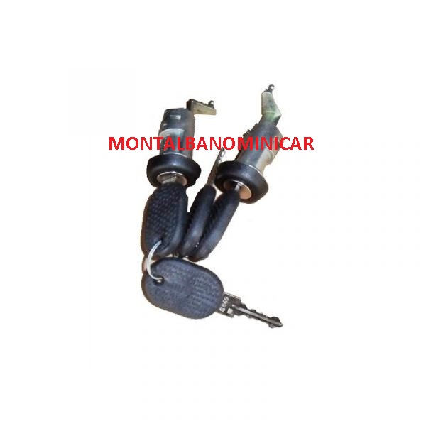 KIT CILINDRETTI SERRATURA SPORTELLI LIGIER AMBRA -162 – NOVA / GRECAV E SONIQUE / ITALCAR COMPLETI
